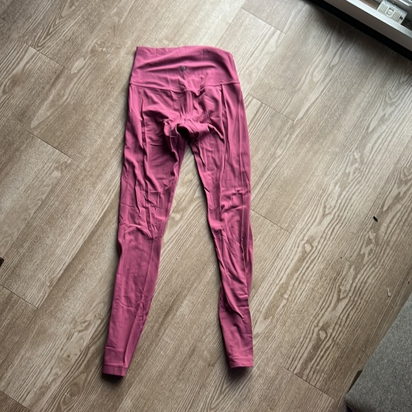 Pink Lululemon align leggings - Picture 3 of 3